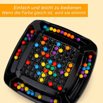 Strategiespel Kunststof 19.5x19.5cm Kinderen Volwassenen Concentratie Logisch Denken Knikkerspel Bordspel Familiespel Cadeau Vanaf 4 Jaar