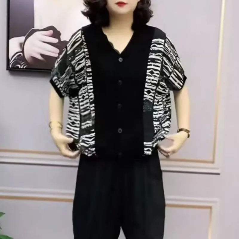 Streeppatronen Blouse voor Vrouw Casual Kleding