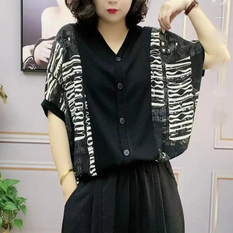 Streeppatronen Blouse voor Vrouw Casual Kleding