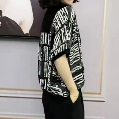 Streeppatronen Blouse voor Vrouw Casual Kleding