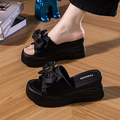 Zomerslippers voor Vrouwen Lage Hak Comfortabel