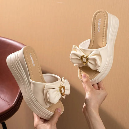 Zomerslippers voor Vrouwen Lage Hak Comfortabel