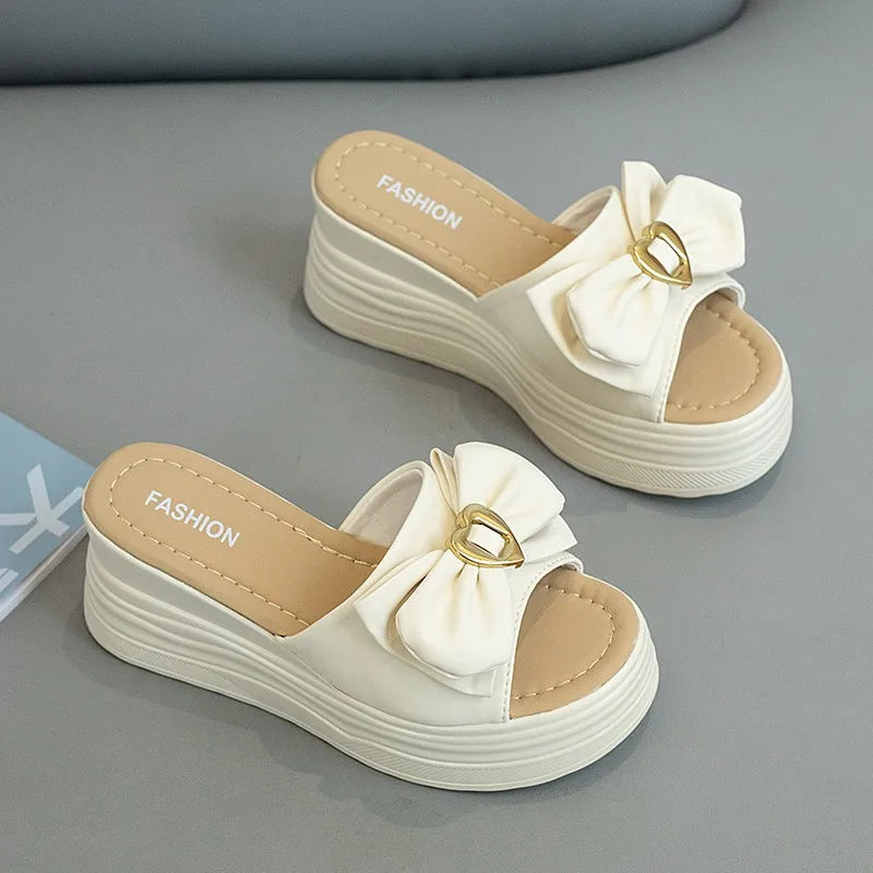 Zomerslippers voor Vrouwen Lage Hak Comfortabel - StudioMarella