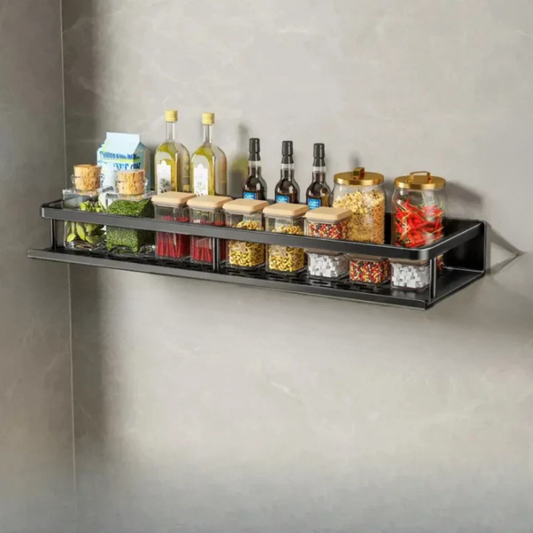 Wandrek Keuken Metaal Met Handdoekhouder 30-50cm Muur Organizer
