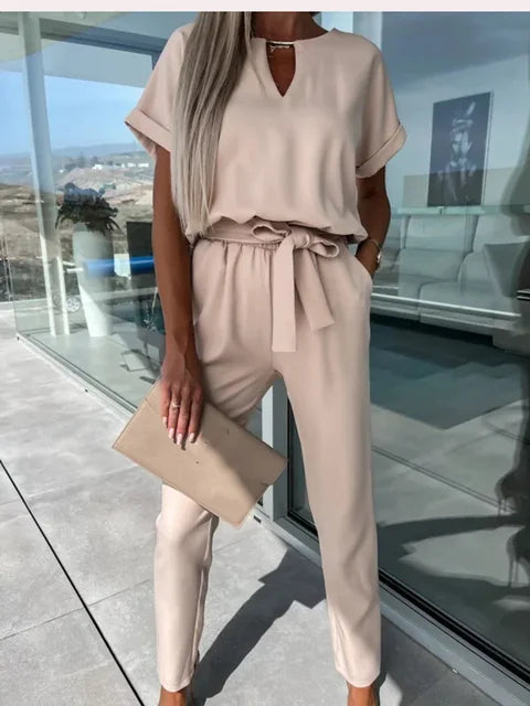 Zomer Jumpsuit Vrouw Zacht en Comfortabel