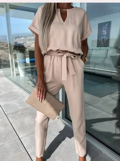 Zomer Jumpsuit Vrouw Zacht en Comfortabel