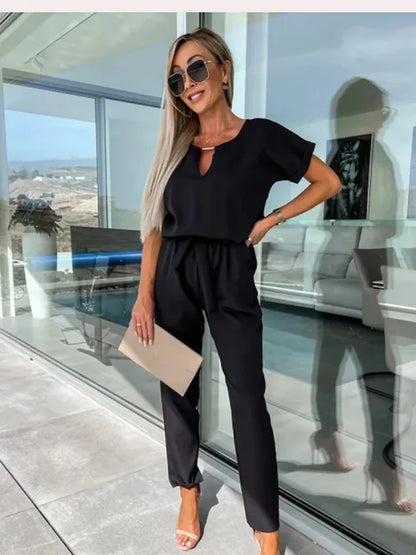 Zomer Jumpsuit Vrouw Zacht en Comfortabel