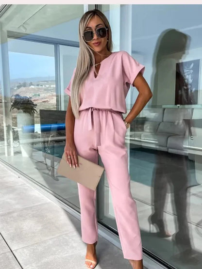 Zomer Jumpsuit Vrouw Zacht en Comfortabel