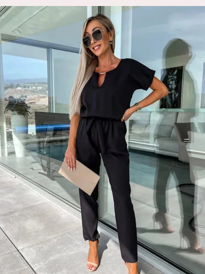 Zomer Jumpsuit Vrouw Zacht en Comfortabel