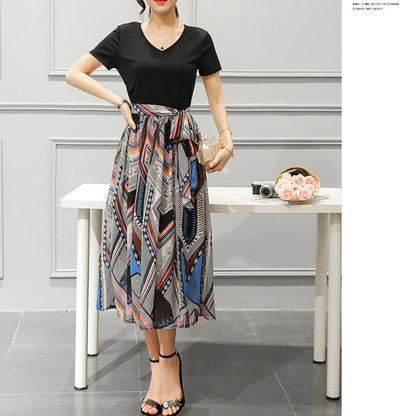 Grote Maat Maxi Jurk Zomerjurk Casual Mode