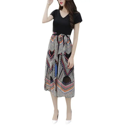 Grote Maat Maxi Jurk Zomerjurk Casual Mode