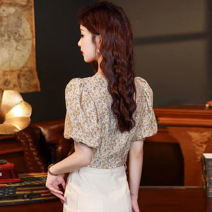 Dames Blouse Korte Mouwen Zomer Collectie