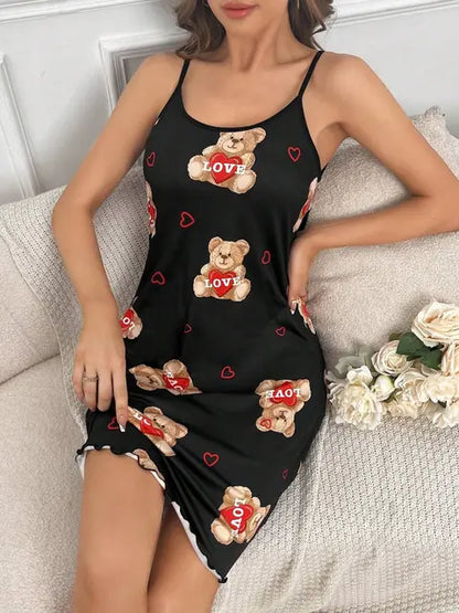 Zomerse Nachtjurk voor Vrouwen Comfortabel en Luchtig - StudioMarella