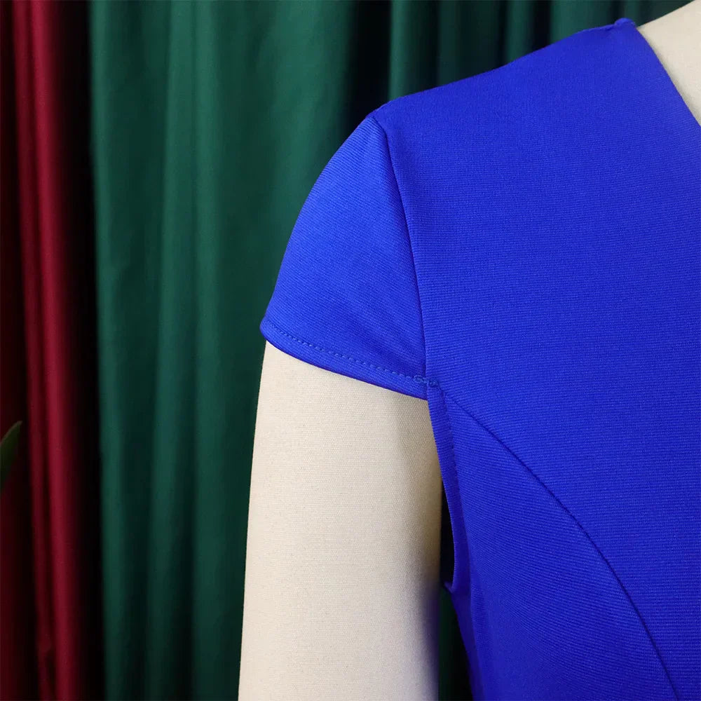 Zomerjurk voor Dames met Strikdetails en Elegant Design