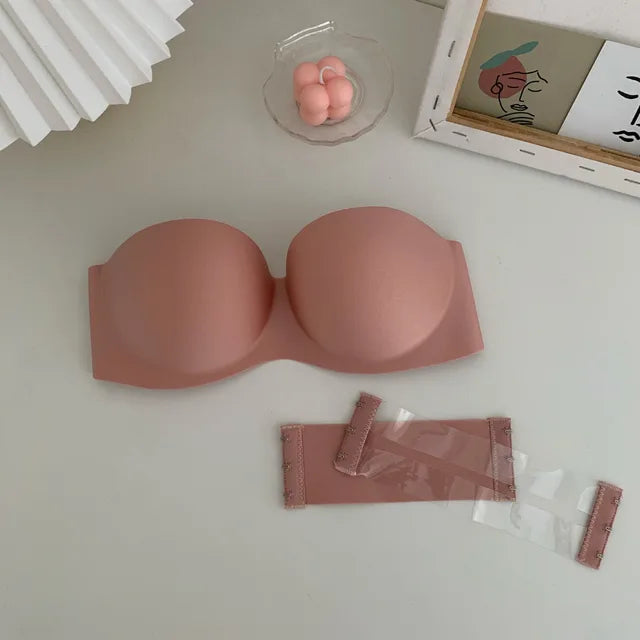 Strapless Beha Onzichtbaar Plakkerig voor Zomerse Kleding
