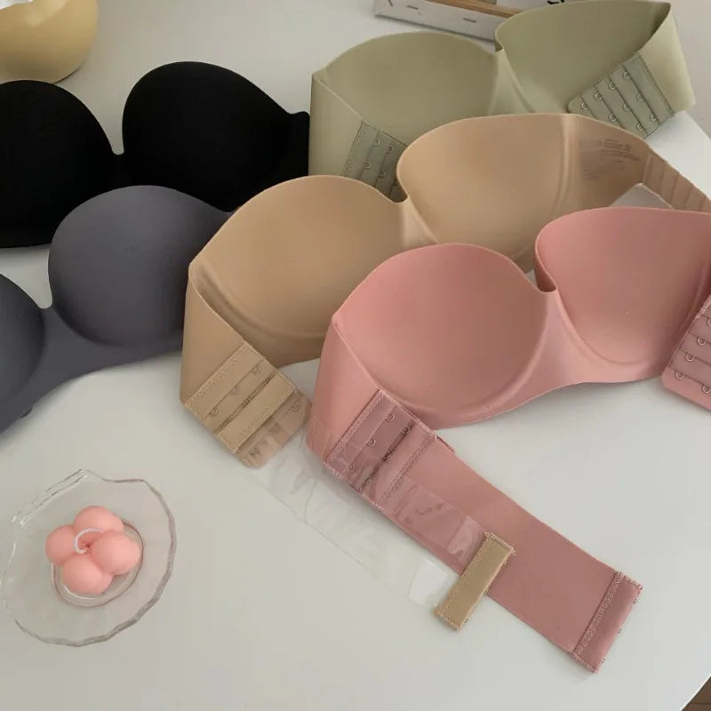 Strapless Beha Onzichtbaar Plakkerig voor Zomerse Kleding