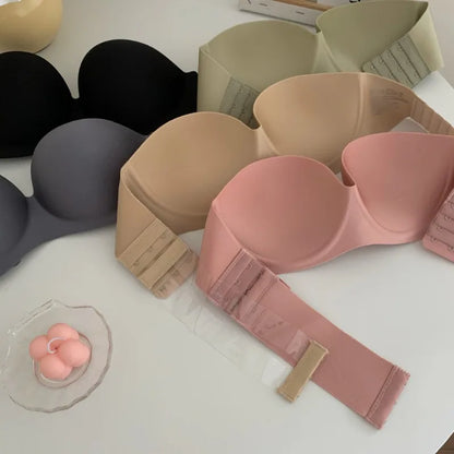 Strapless Beha Onzichtbaar Plakkerig voor Zomerse Kleding