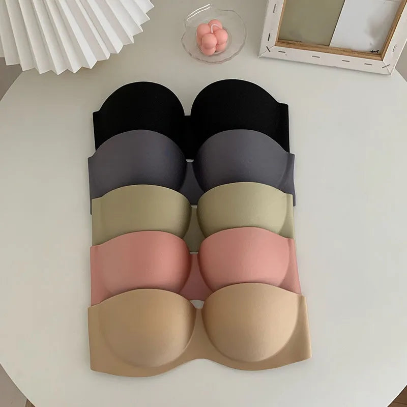 Strapless Beha Onzichtbaar Plakkerig voor Zomerse Kleding