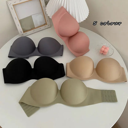Strapless Beha Onzichtbaar Plakkerig voor Zomerse Kleding