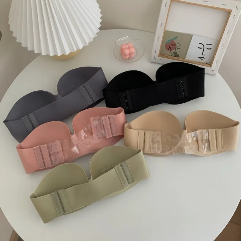 Strapless Beha Onzichtbaar Plakkerig voor Zomerse Kleding
