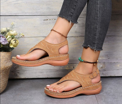 Sandalen met Glanzend Leer voor Vrouw - StudioMarella