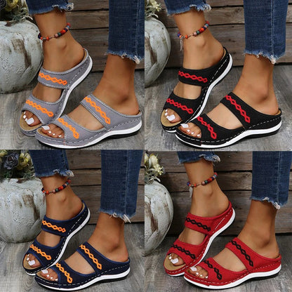 Orthopedische Sandalen van Leer Comfortabel en Steunend