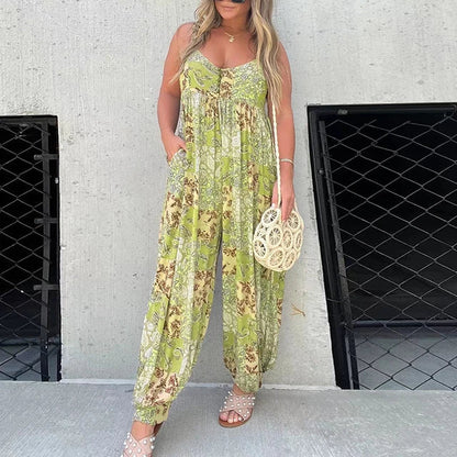 Boho Jumpsuit Vrouwelijk Zomerjurk