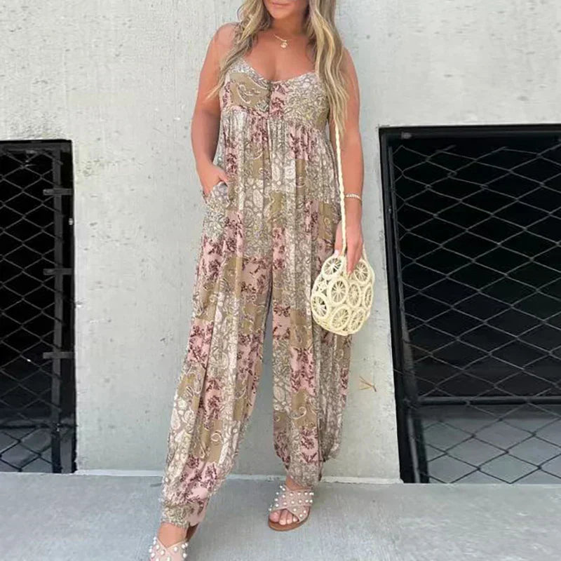 Boho Jumpsuit Vrouwelijk Zomerjurk - StudioMarella