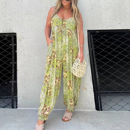 Boho Jumpsuit Vrouwelijk Zomerjurk