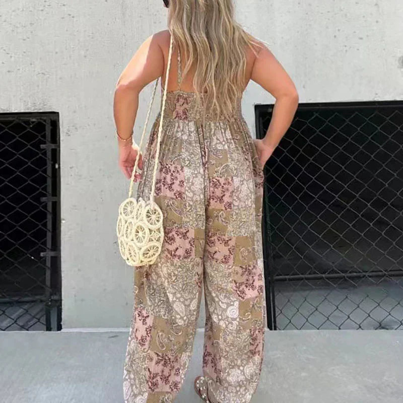 Boho Jumpsuit Vrouwelijk Zomerjurk
