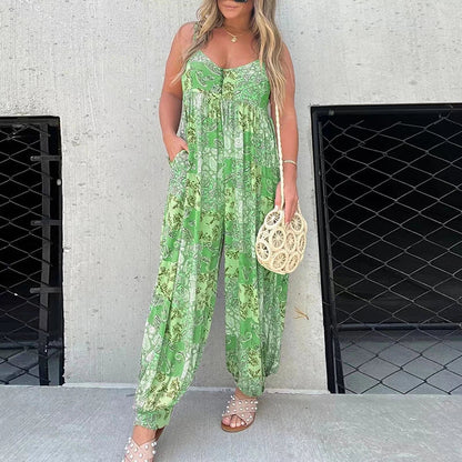 Boho Jumpsuit Vrouwelijk Zomerjurk