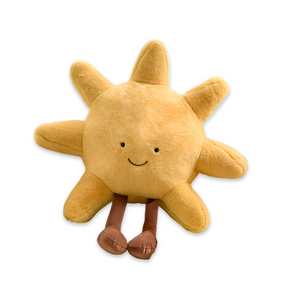 Sierkussen Zon Maan Pluche Kussen Kinderkamer Decoratie 28-48cm