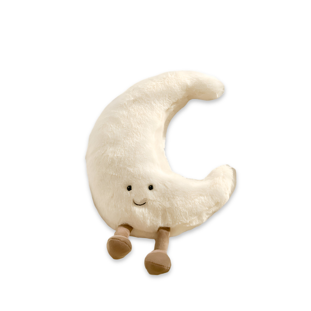 Sierkussen Zon Maan Pluche Kussen Kinderkamer Decoratie 28-48cm
