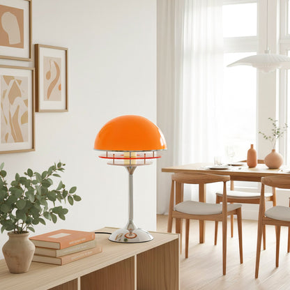 Bauhaus Tafellamp met Acryldiscs Oranje of Wit