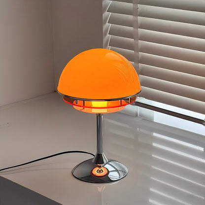 Bauhaus Tafellamp met Acryldiscs Oranje of Wit