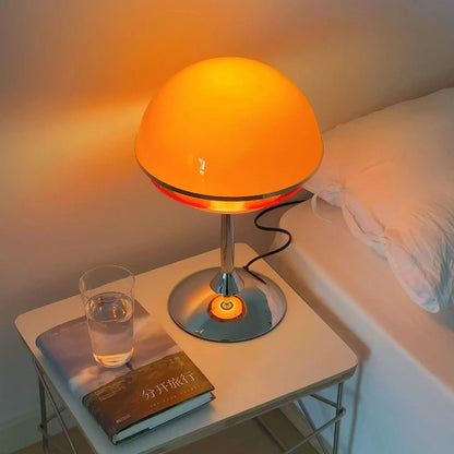 Bauhaus Tafellamp met Acryldiscs Oranje of Wit