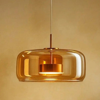 Hanglamp Glas Ombre Metaal LED 33cm Modern Design