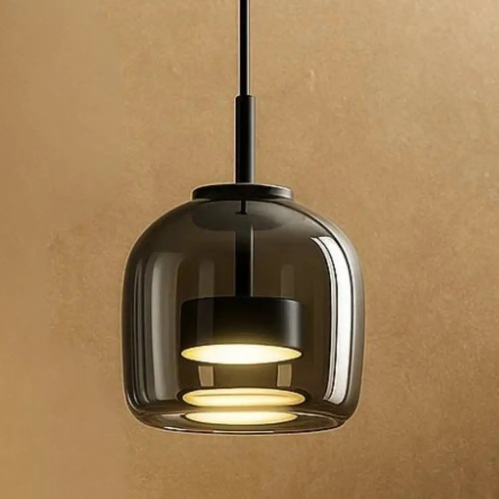 Hanglamp Glas Ombre Metaal LED 33cm Modern Design