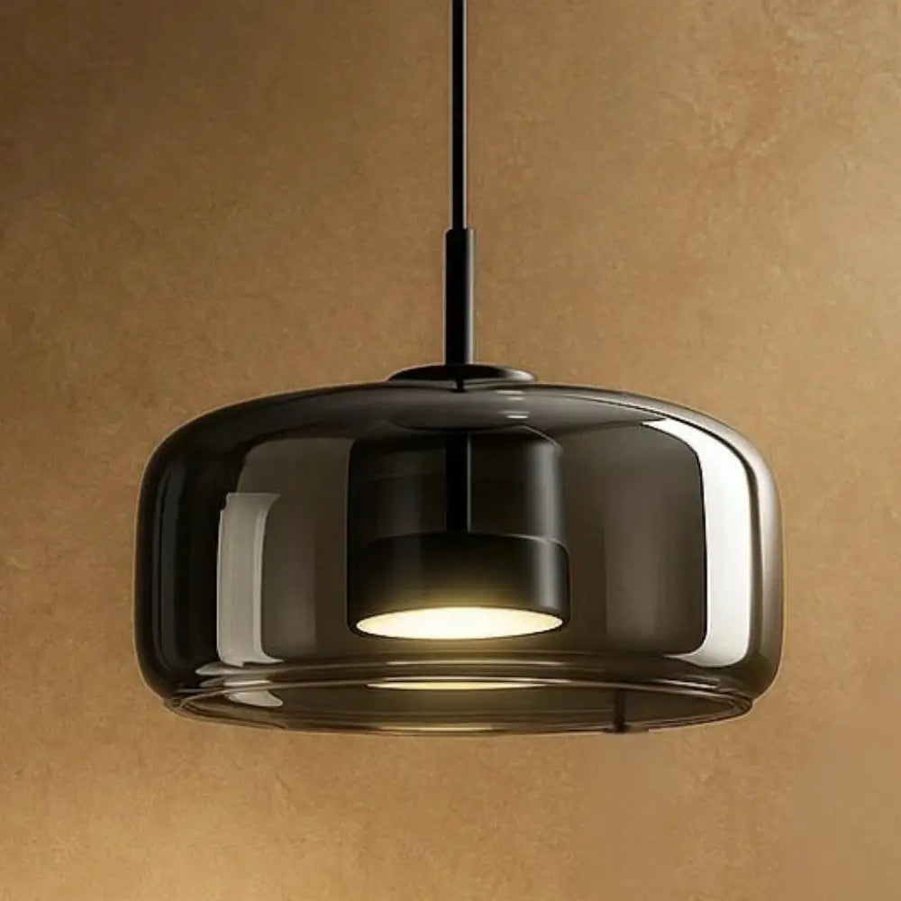 Hanglamp Glas Ombre Metaal LED 33cm Modern Design