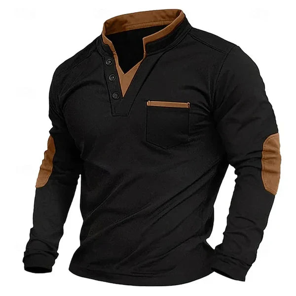 Heren Sweatshirt V-hals Zacht en Stijlvol Casual - StudioMarella