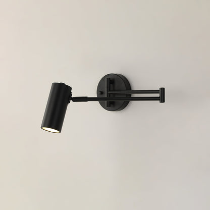 Verstelbare Wandlamp met Zwenkarm – Industrieel Metaal IJzer – 180° Draaibaar – Leeslamp Slaapkamer Nachtkastje