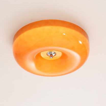 Plafondlamp Glas LED Metaal Wit Woonkamer Slaapkamer Hal Ronde Glazen Plafonnière Moderne Ceiling Light