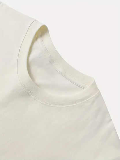 T-shirt met print en korte mouwen