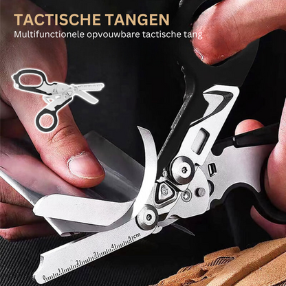 Multifunctionele Vouwbare Tactische Tang voor Outdoor & Nood | Roestvrij Staal