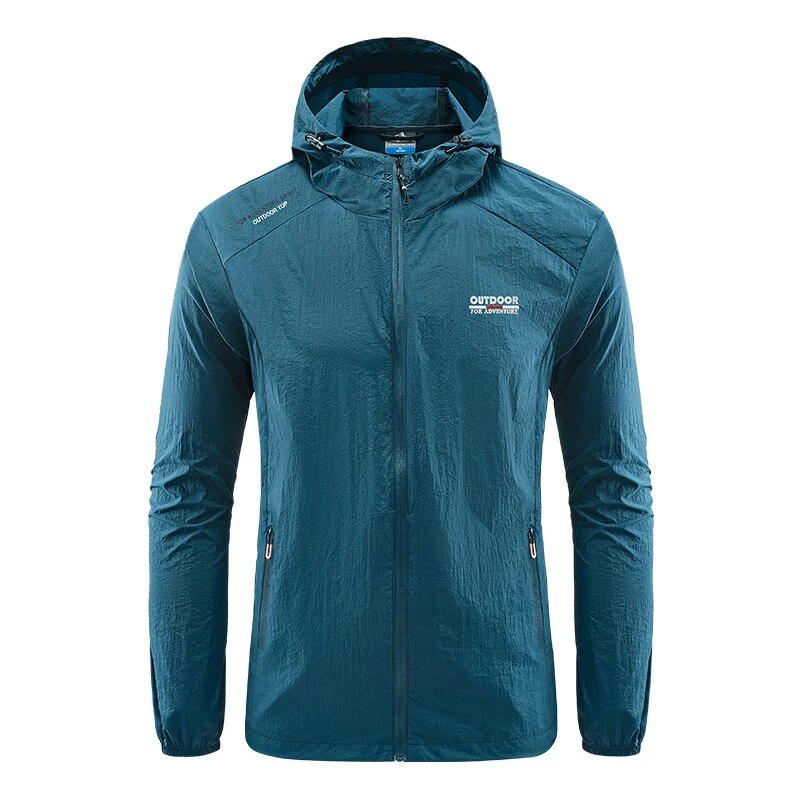 Waterdichte Outdoor Jas Voor Heren Zonwerend