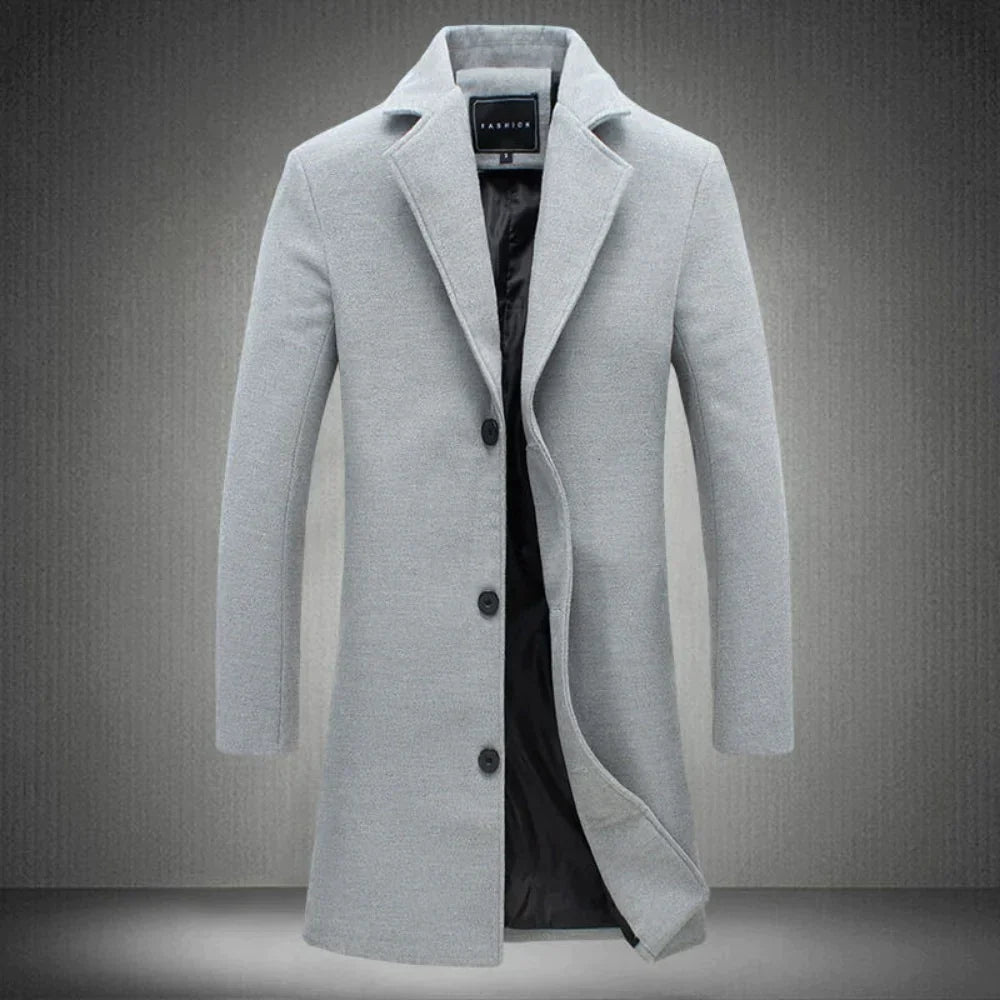 Leren Jas van Wol voor Heren - StudioMarella
