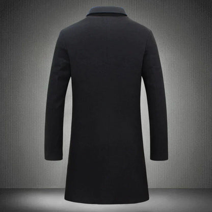 Wollen Mantel Niccolò Warm en Stijlvol