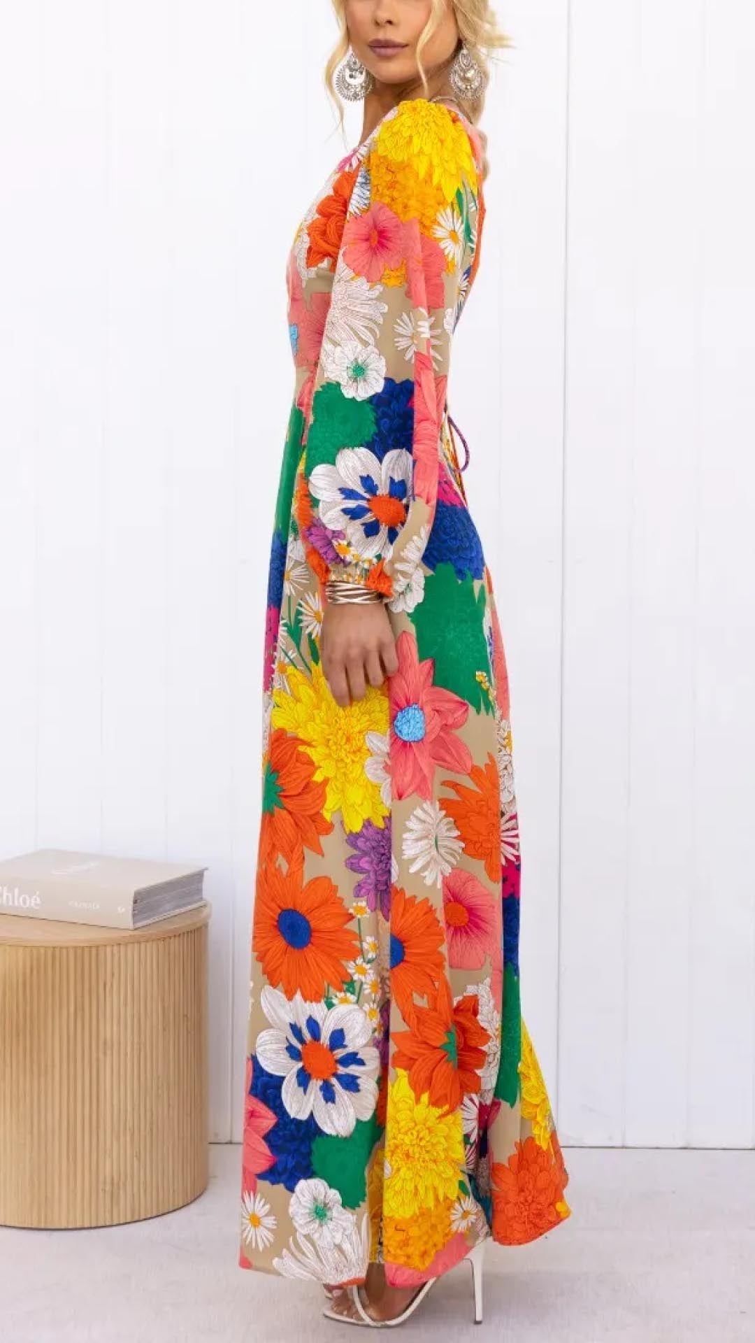 Elegante Avondjurk Lange Ceremonie Kleding
