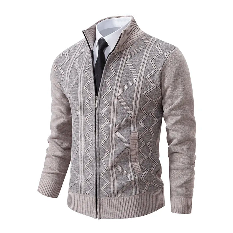Herenvest Leerlook Met Rits Tobin Stijlvol