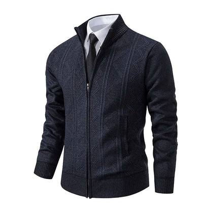 Herenvest Leerlook Met Rits Tobin Stijlvol